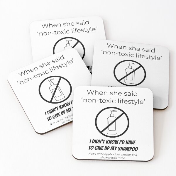 Item preview, When she said 'non-toxic lifestyle' I didn't know I'd have to give up my shamp designed and sold by NaptimeVillage.