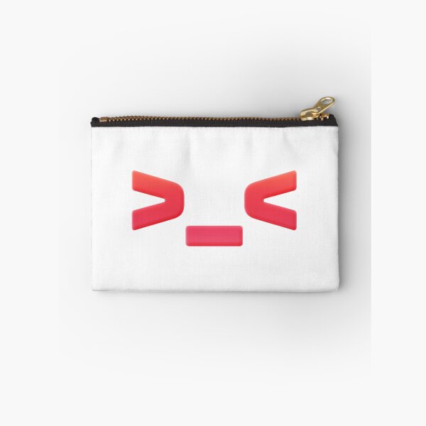 Item preview, >_<  Cute Frustration Asterisks Face Emote in Red  designed and sold by Memes N Lore .