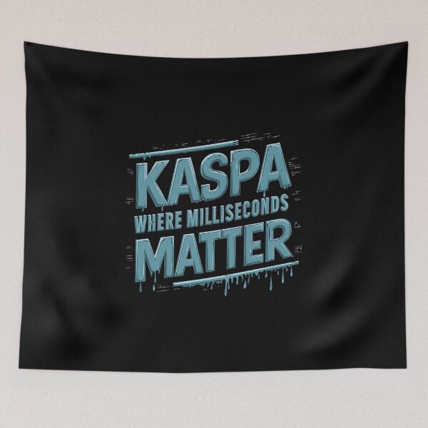 Item preview, Kaspa Doesn’t Trend. It Transacts. designed and sold by RadDeck.