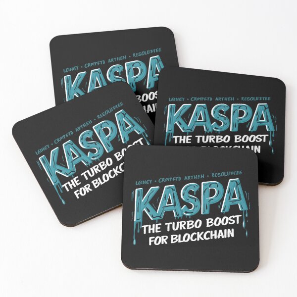 Item preview, Kaspa Code Is Law. And It’s Locked In. designed and sold by RadDeck.