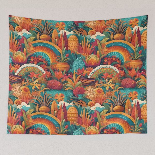 Item preview, Colorful artwork using natural motifs. designed and sold by SanchillShop.