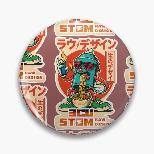Item preview, "Kaiju Ramen Spray – 3Custom Raw Design" designed and sold by 3custom.