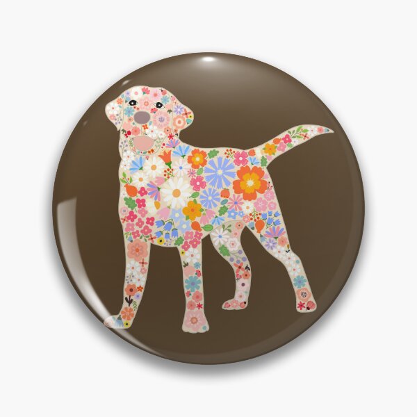 Item preview, Flower Dog designed and sold by IdinDesignShop.