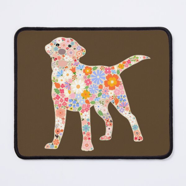 Item preview, Flower Dog designed and sold by IdinDesignShop.