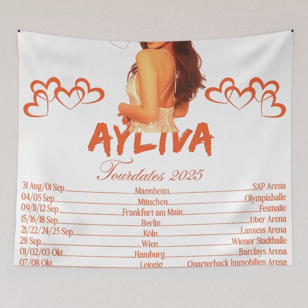 Item preview, Ayliva tour 2025 designed and sold by Phoebe Patel.