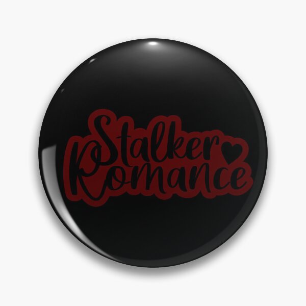 Item preview, Stalker Romance Sticker Dark Red designed and sold by ThePoisonPen.