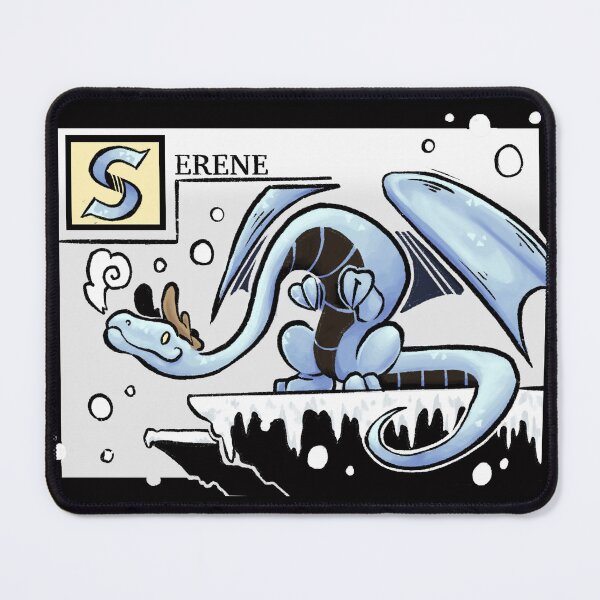 Item preview, Serene Silver Dragon designed and sold by MilagroArt.