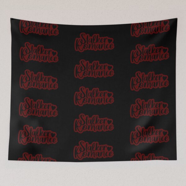 Item preview, Stalker Romance Sticker Dark Red designed and sold by ThePoisonPen.