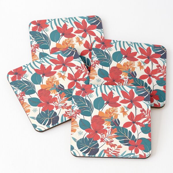 Item preview,  Red Dee Floral Art designed and sold by SanchillShop.