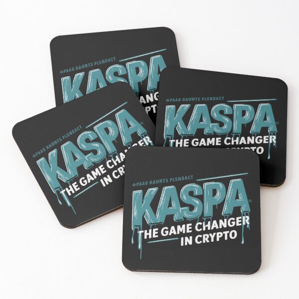 Item preview, Kaspa Blocks Speak. Tokens Don’t. designed and sold by RadDeck.