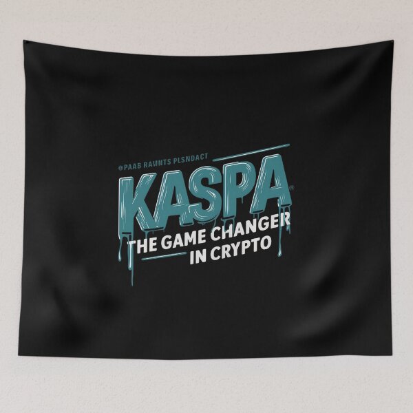 Item preview, Kaspa Blocks Speak. Tokens Don’t. designed and sold by RadDeck.