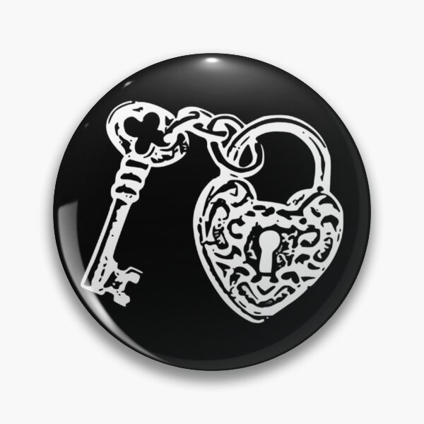 Item preview, Chained heart  - White & Black designed and sold by destelloacido.