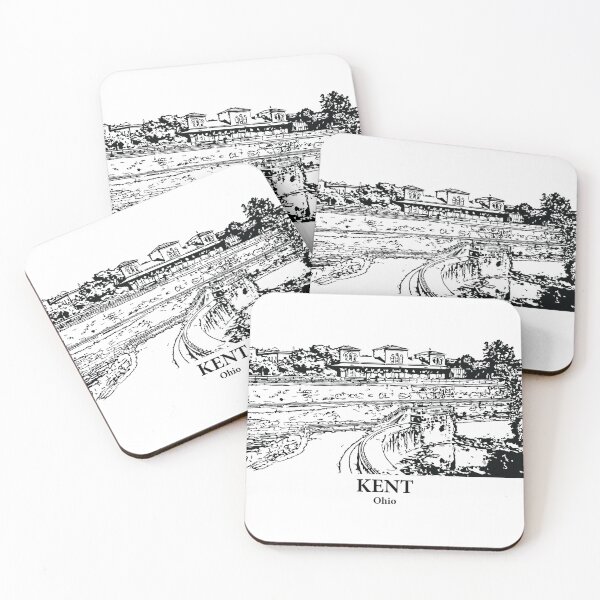 Artikelvorschau, Kent - Ohio entworfen und verkauft von Lakeric Cityscapes.