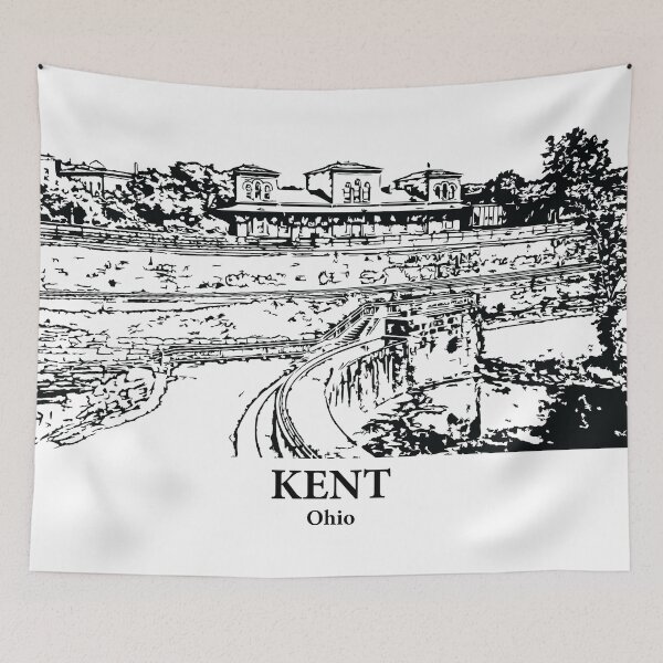 Item preview, Kent - Ohio designed and sold by Lakeric Cityscapes.