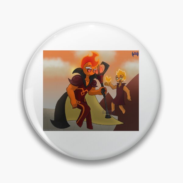 Item preview, Flame Father And Daughter (Cookie Run) designed and sold by DarkDragonDeception - Claudia.