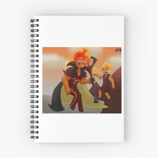 Item preview, Flame Father And Daughter (Cookie Run) designed and sold by DarkDragonDeception - Claudia.