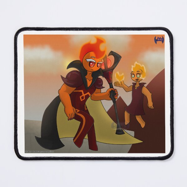 Item preview, Flame Father And Daughter (Cookie Run) designed and sold by DarkDragonDeception - Claudia.