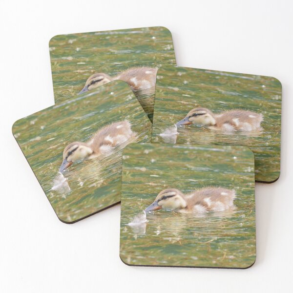 Item preview, Baby Duckling Swimming In a Pond designed and sold by BackyardBirder.