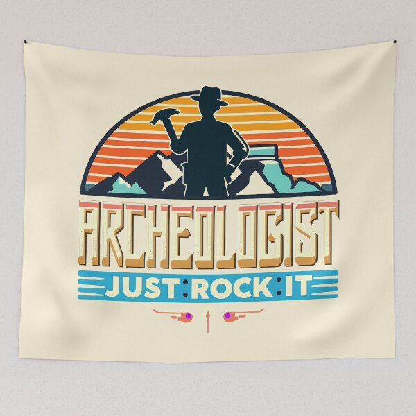 Item preview, Archeologist just rock it, typography designed and sold by maxmaj.