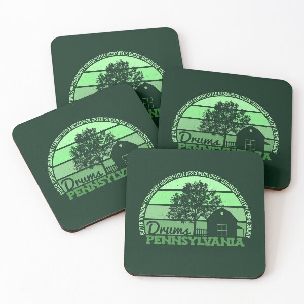 Item preview, Drums Pennsylvania Sunset Retro Vintage Local Pride Logo designed and sold by CRHPOD20.