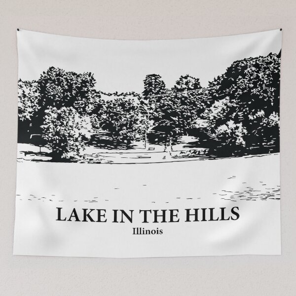Item preview, Lake in the Hills - Illinois designed and sold by Lakeric Cityscapes.