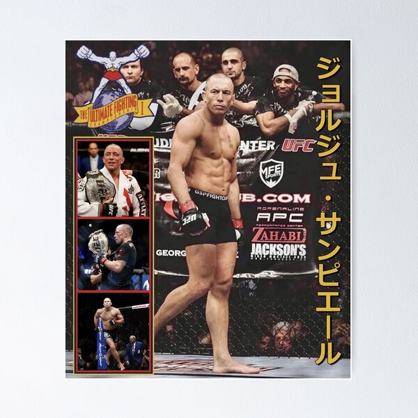 Item preview, UFC Legends: Georges St-Pierre designed and sold by ArtOfWarMMA.