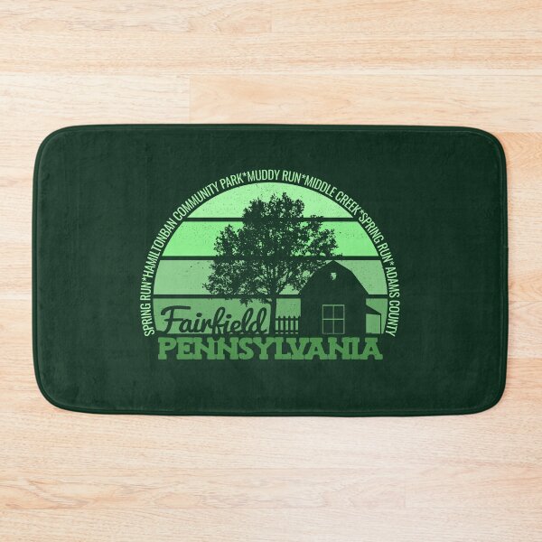 Item preview, Fairfield Pennsylvania Sunset Retro Vintage Local Pride Logo designed and sold by CRHPOD20.