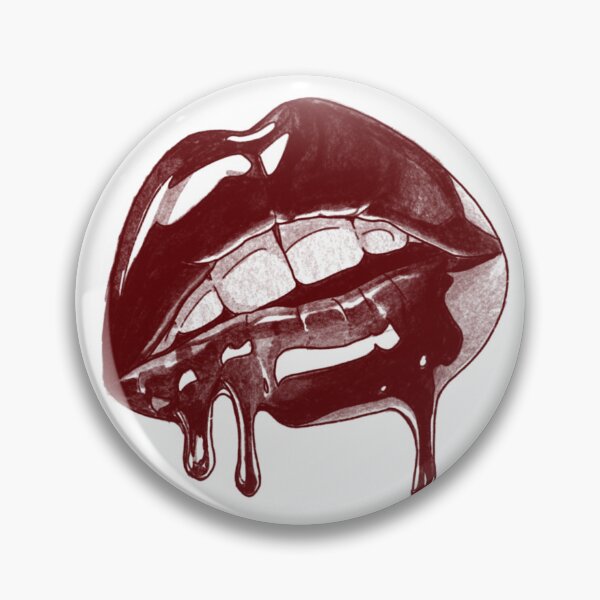 Item preview, Vampire Dark red lips designed and sold by OGPixiePirate.