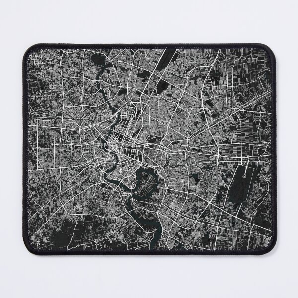 Item preview, Bangkok City Map of Thailand - Dark designed and sold by deMAP.