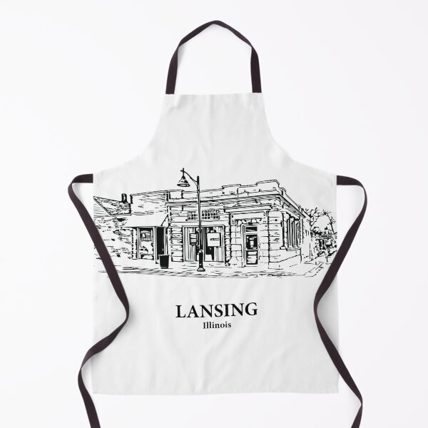 Item preview, Lansing - Illinois designed and sold by Lakeric Cityscapes.