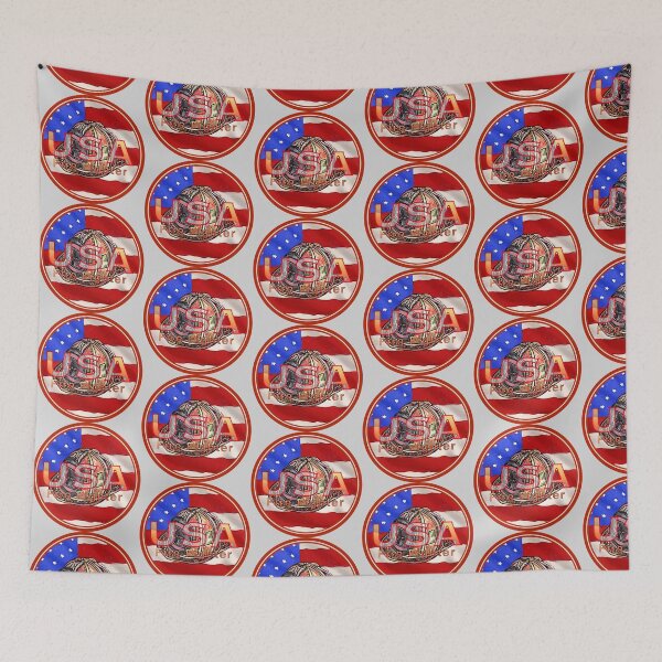 Item preview, USA Flag Firefighter designed and sold by artmuvz.