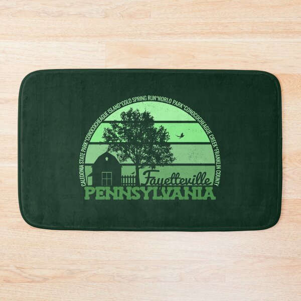 Item preview, Fayetteville Pennsylvania Sunset Retro Vintage Local Pride Logo designed and sold by CRHPOD20.