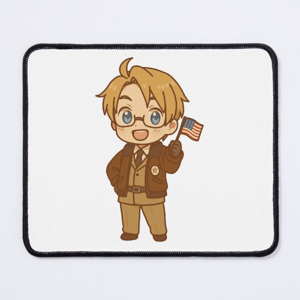 Item preview, Chibi America (Hetalia) Sticker designed and sold by HiddenMirth.
