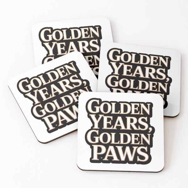 Item preview, Golden Years, Golden Paws – Senior Pet Rescue designed and sold by CuteDesignables.