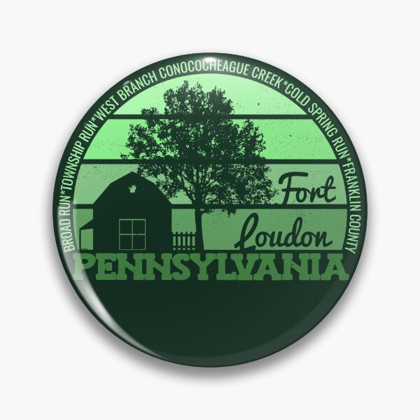Item preview, Fort Loudon Pennsylvania Sunset Retro Vintage Local Pride Logo designed and sold by CRHPOD20.