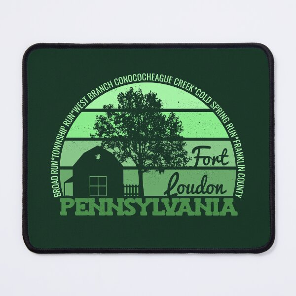 Item preview, Fort Loudon Pennsylvania Sunset Retro Vintage Local Pride Logo designed and sold by CRHPOD20.