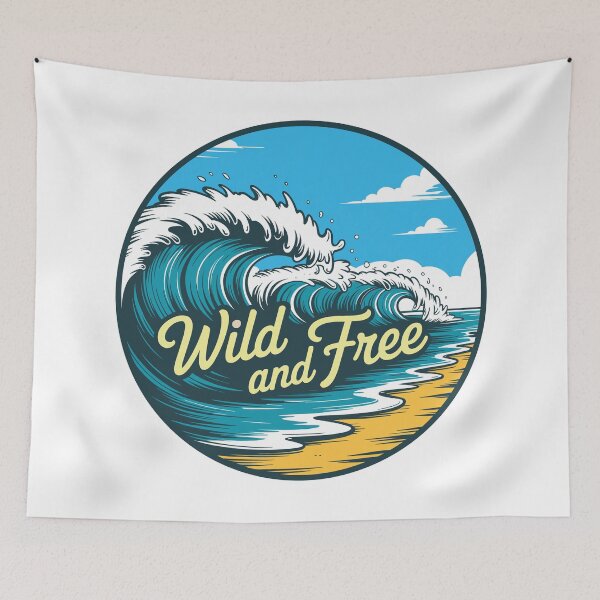 Item preview, Wild and Free Wave. Version 1 designed and sold by ArthousePromos.