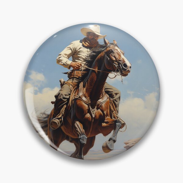 Item preview, Cowboy on a Bucking Horse designed and sold by CritterWisdom.