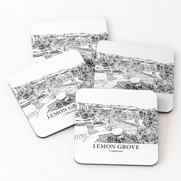 Item preview, Lemon Grove - California designed and sold by Lakeric Cityscapes.