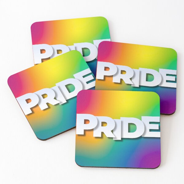 Item preview, Pride Rainbow Gradient – LGBTQ+ Typography Art designed and sold by Artbyminga.