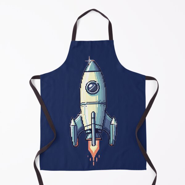 Item preview, Pixel Art Rocket Ship, Retro Spacecraft, Cute Sci-Fi Pixel Design, Vintage Arcade Rocket, 8-Bit Space Art, Futuristic Pixel Spaceship, Space Adventure Aesthetic, Pixel Style Illustration designed and sold by Motifai.
