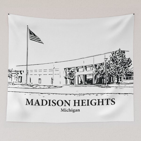 Item preview, Madison Heights - Michigan designed and sold by Lakeric Cityscapes.