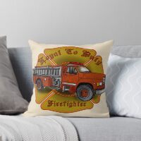 firetruck pillow