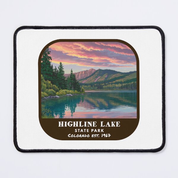 Item preview, Vintage Highline Lake State Park (Colorado State Park) designed and sold by RabbitK.