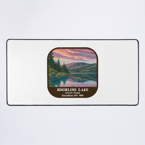Item preview, Vintage Highline Lake State Park (Colorado State Park) designed and sold by RabbitK.