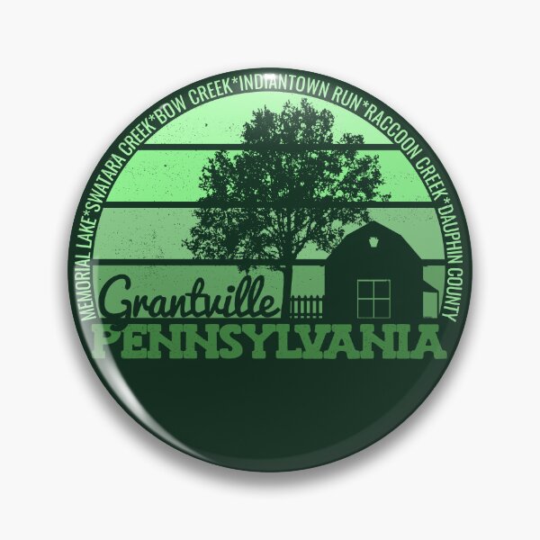 Item preview, Grantville Pennsylvania Sunset Retro Vintage Local Pride Logo designed and sold by CRHPOD20.