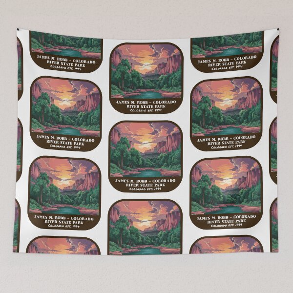 Item preview, Vintage James M. Robb – Colorado River State Park (Colorado State Park) designed and sold by RabbitK.