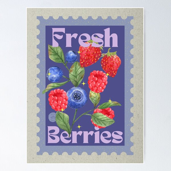 Item preview, fresh berries designed and sold by soulphood.