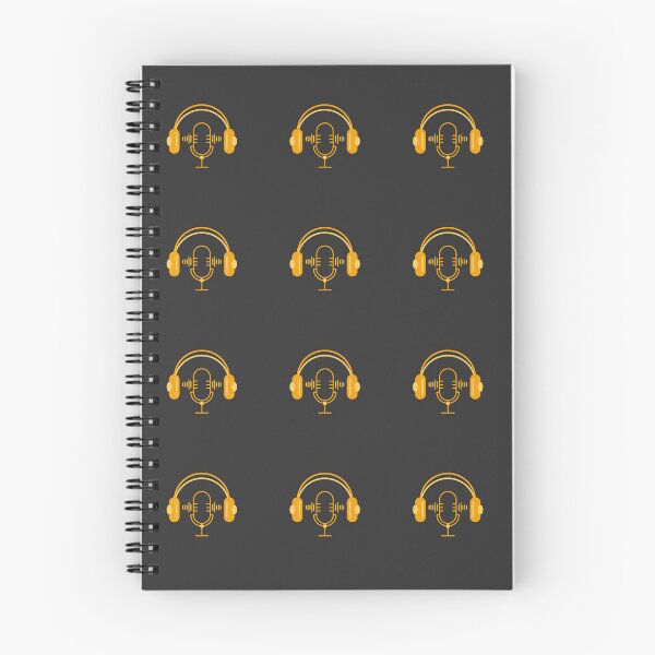 Item preview, Podcast Vibes Yellow - Dark Mode2 designed and sold by Rainbowtree8.