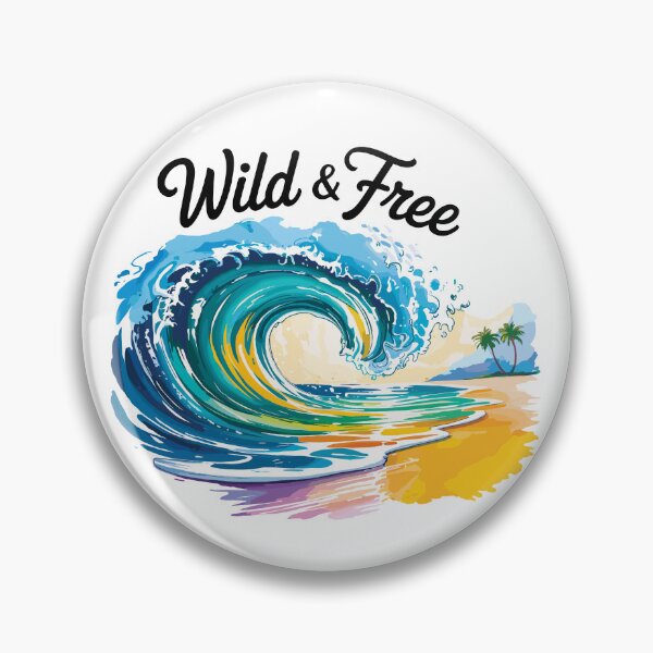 Item preview, Wild & Free Wave. Version 2 designed and sold by ArthousePromos.
